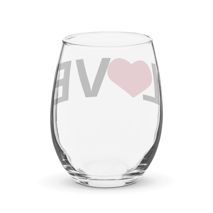 Heartfelt Celebration Stemless Wine Glass product image (2)