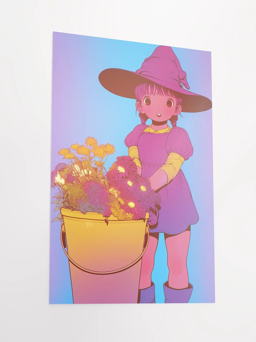 Whimsical Flower Girl Poster product image (2)