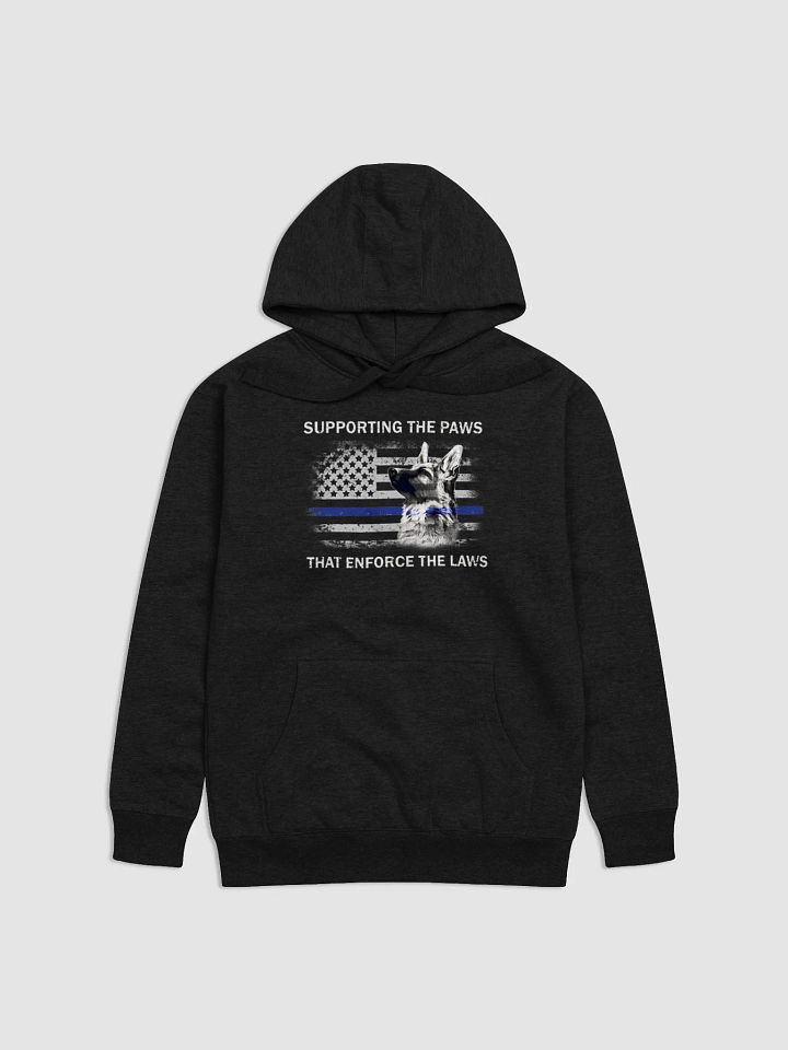 Supporting The Paws That Enforce The Laws - Adult Hoodie product image (1)