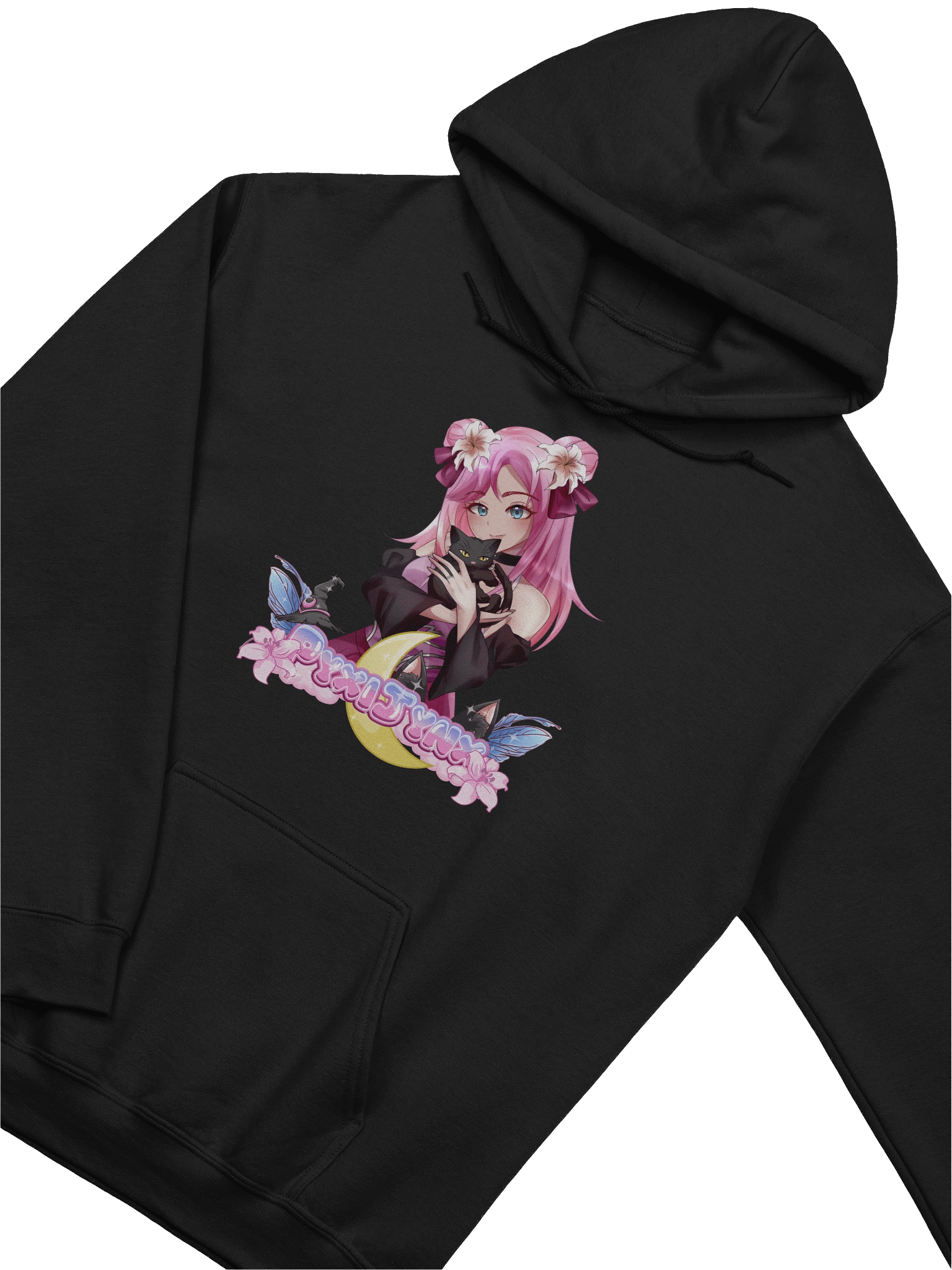 "Ailurophile" Pyxi Jynx with Logo Hoodie product image (3)