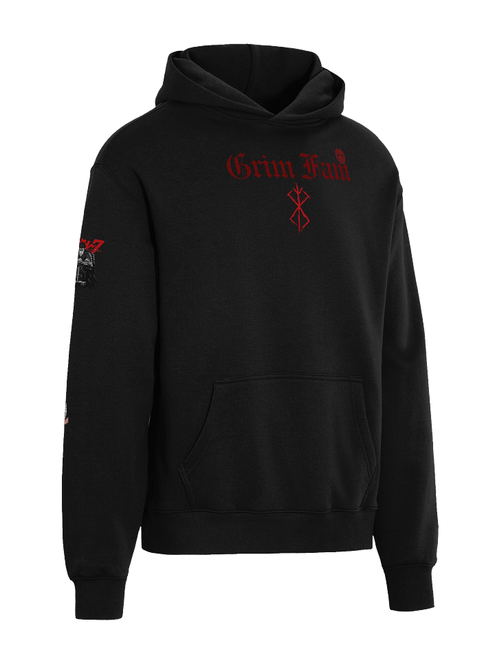 ANIME — GUTZ EDITION - HOODIE #1 -🔥 LIMITED-TIME DROP - Black or White product image (1)