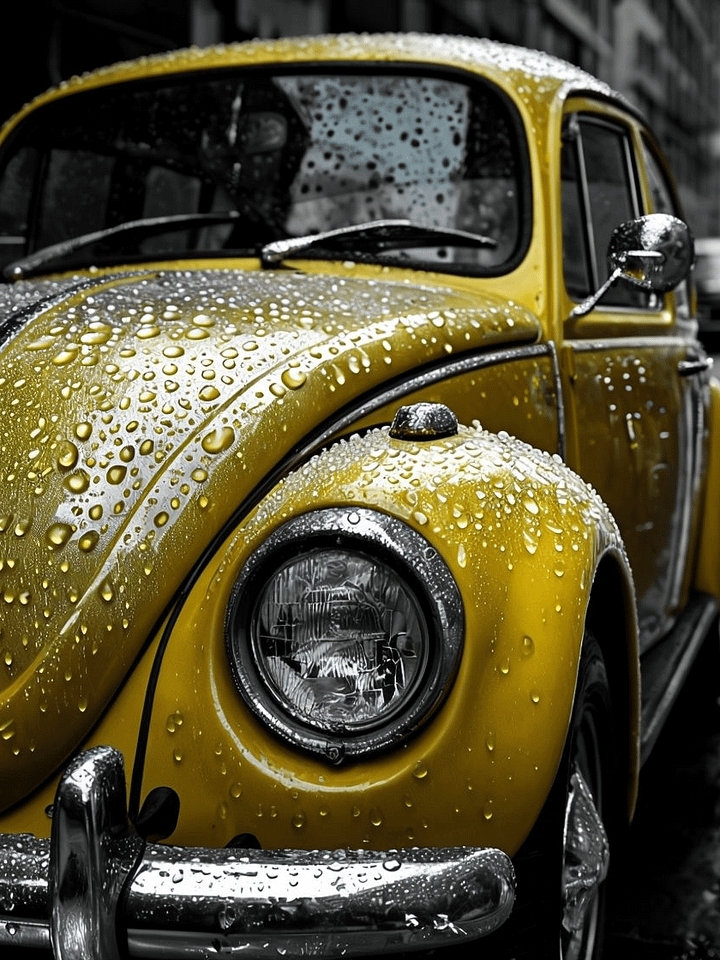 Vintage Beetle Urban Poster product image (1)