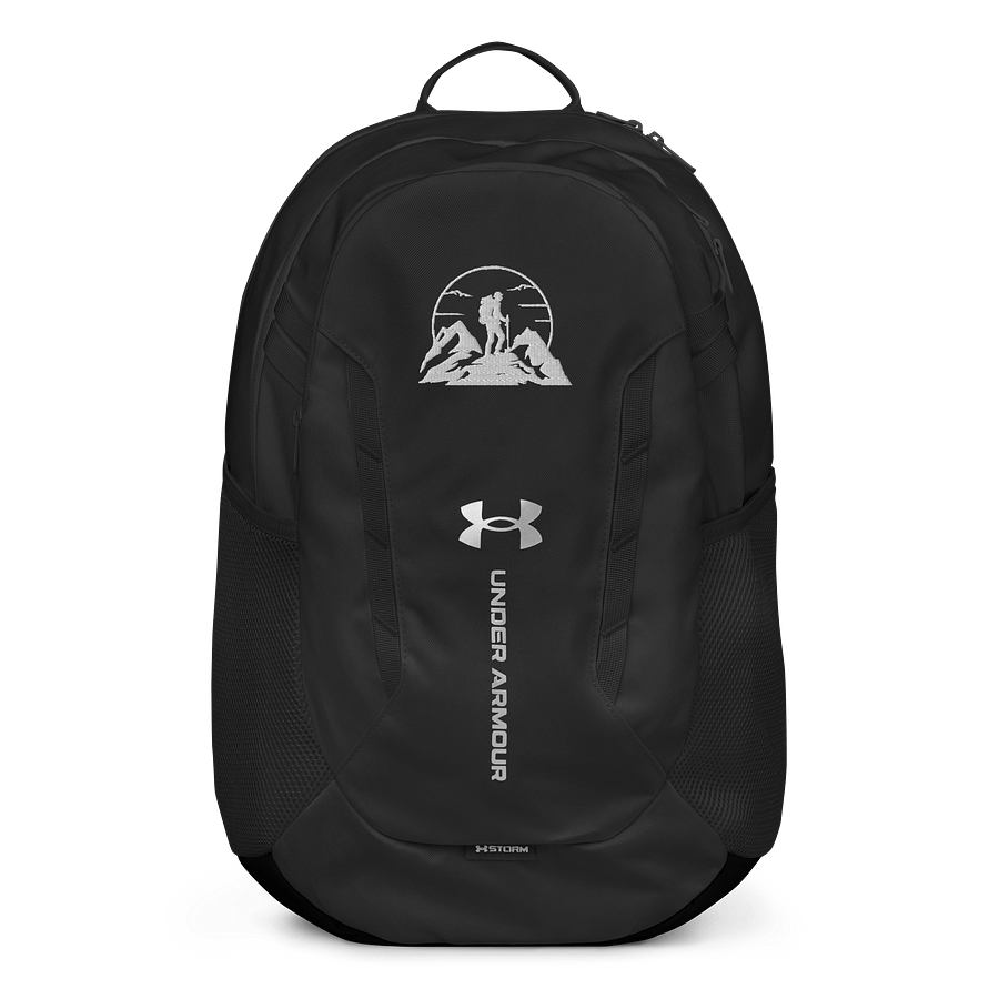 Pixelated Monochrome Backpack Art Print product image (1)