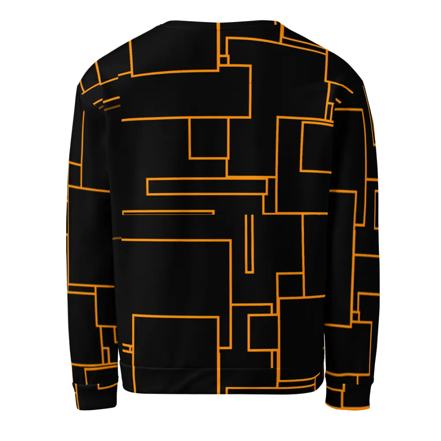 h3llomarc Orange Squares Sweatshirt product image (2)