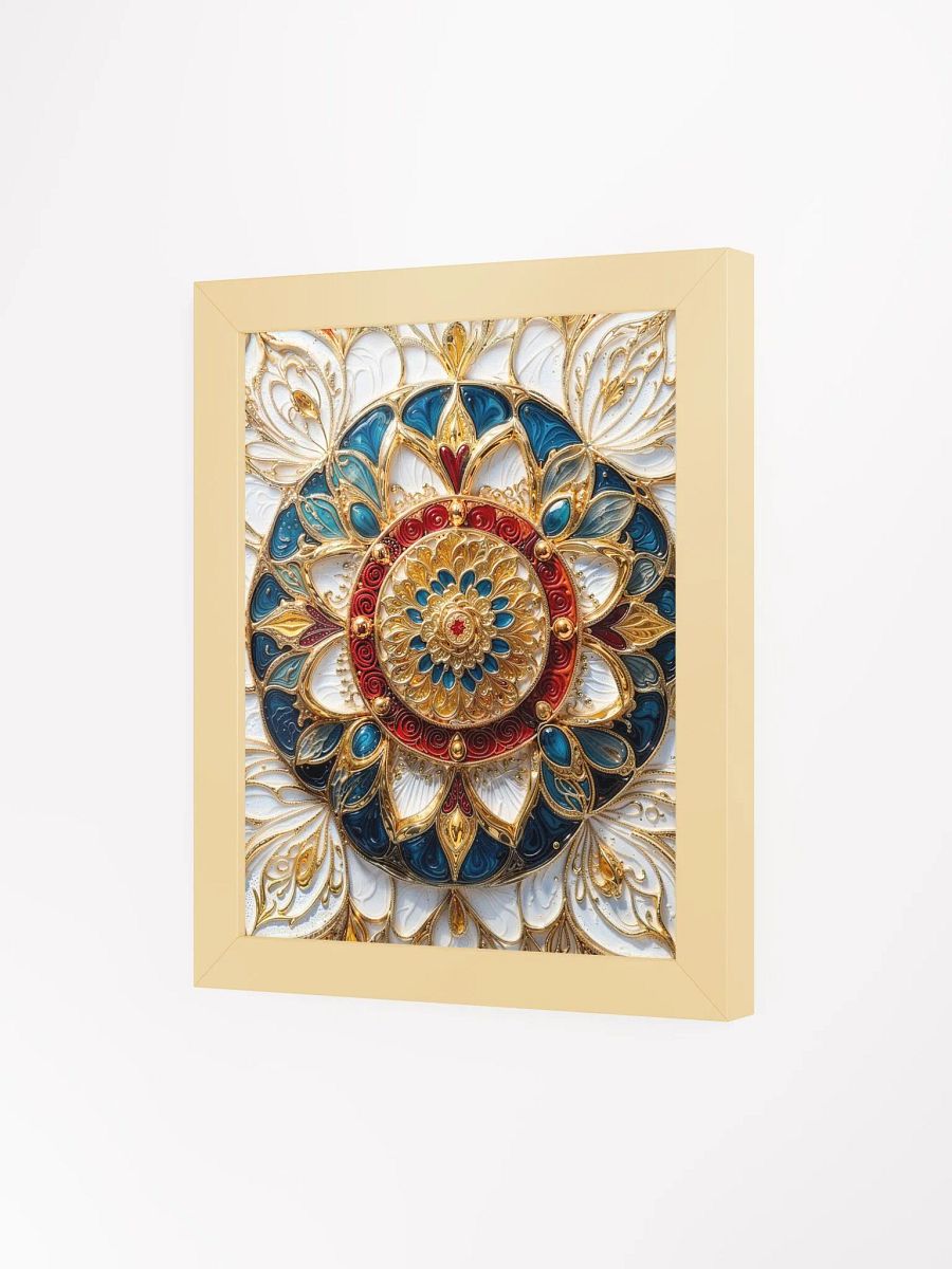Premium Framed Matte Poster - Myriad Rosace product image (2)
