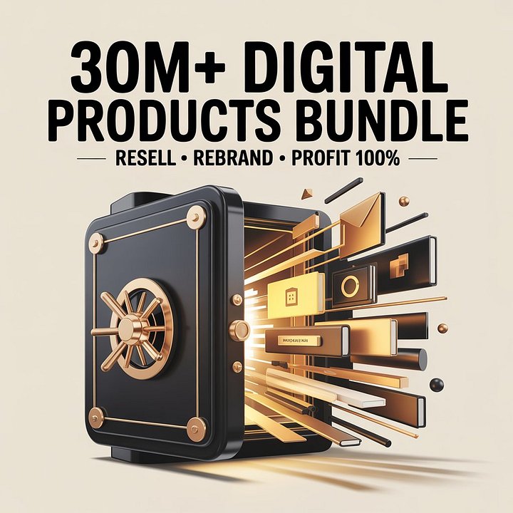 30M+ Digital Products Bundle with PLR & MRR product image (2)