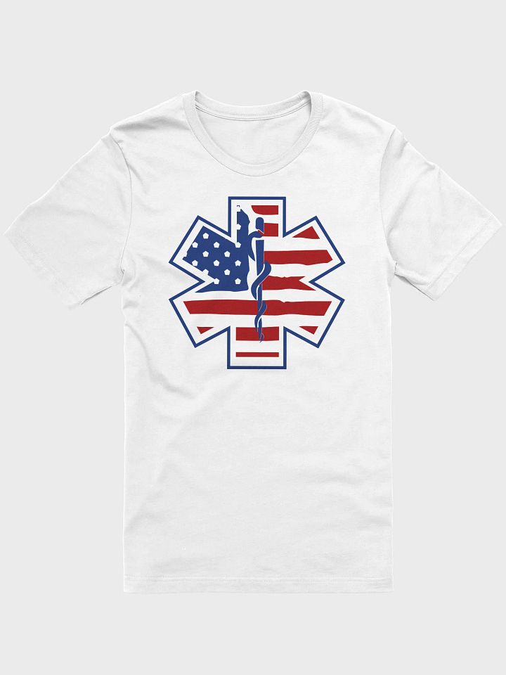 Patriotic Paramedic - Adult T-Shirt product image (1)