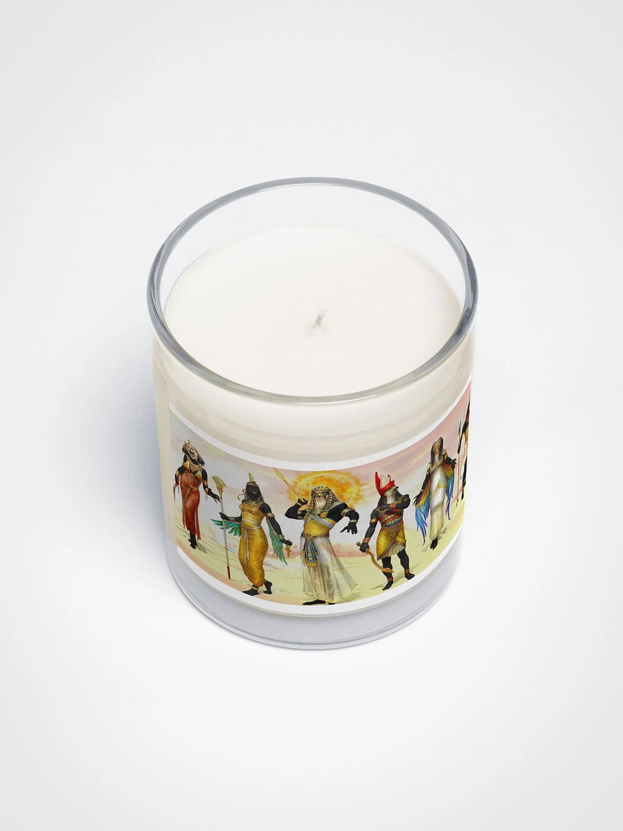Soy Wax Candle In A Clear Glass Jar product image (3)