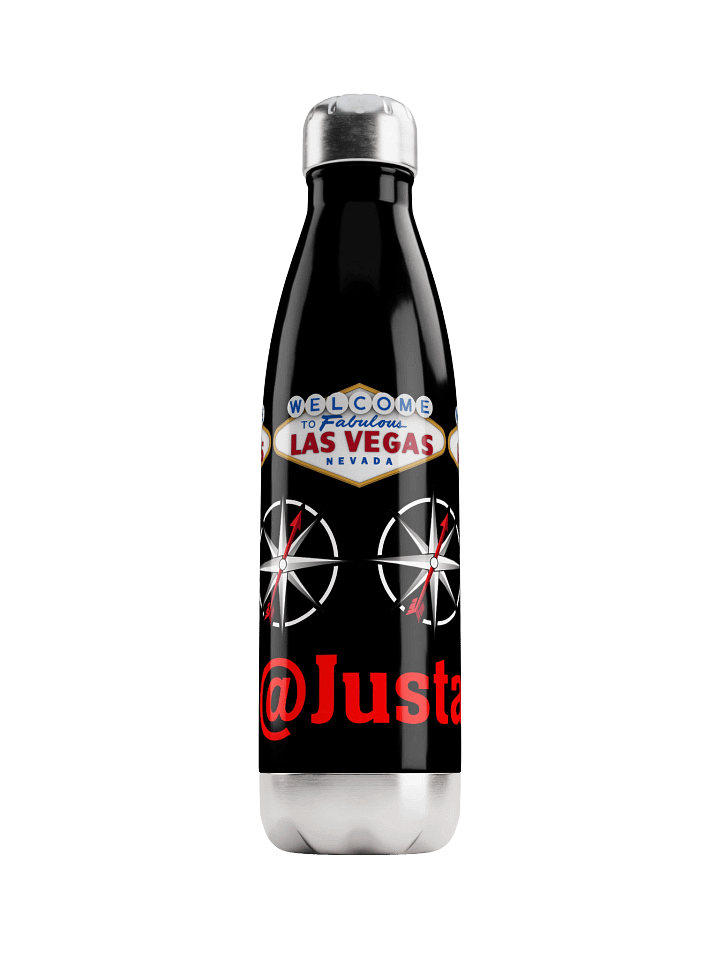 The Vegas Survival Steel Bottle – Hydration, Shenanigans, Repeat product image (1)