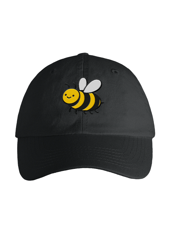 Happy Bee Embroidered Youth Dad Hat product image (5)