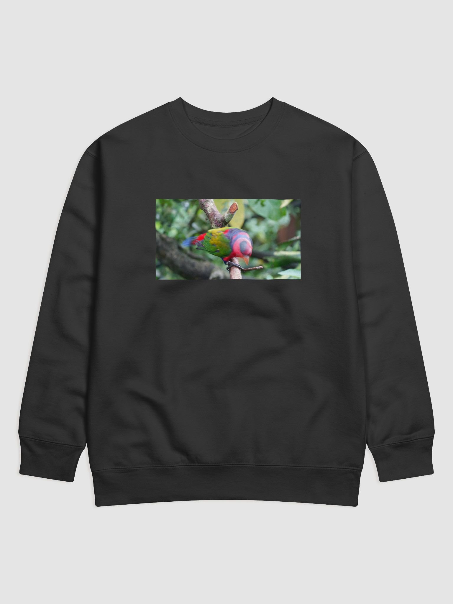 Vibrant Plumage Cotton Sweatshirt product image (1)