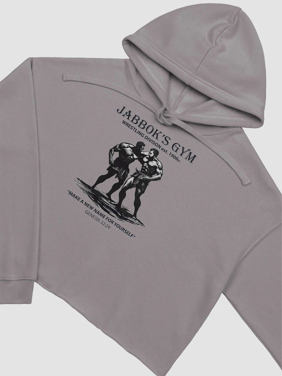 Jabbok's Gym - Original Artwork Crop Hoodie product image (11)