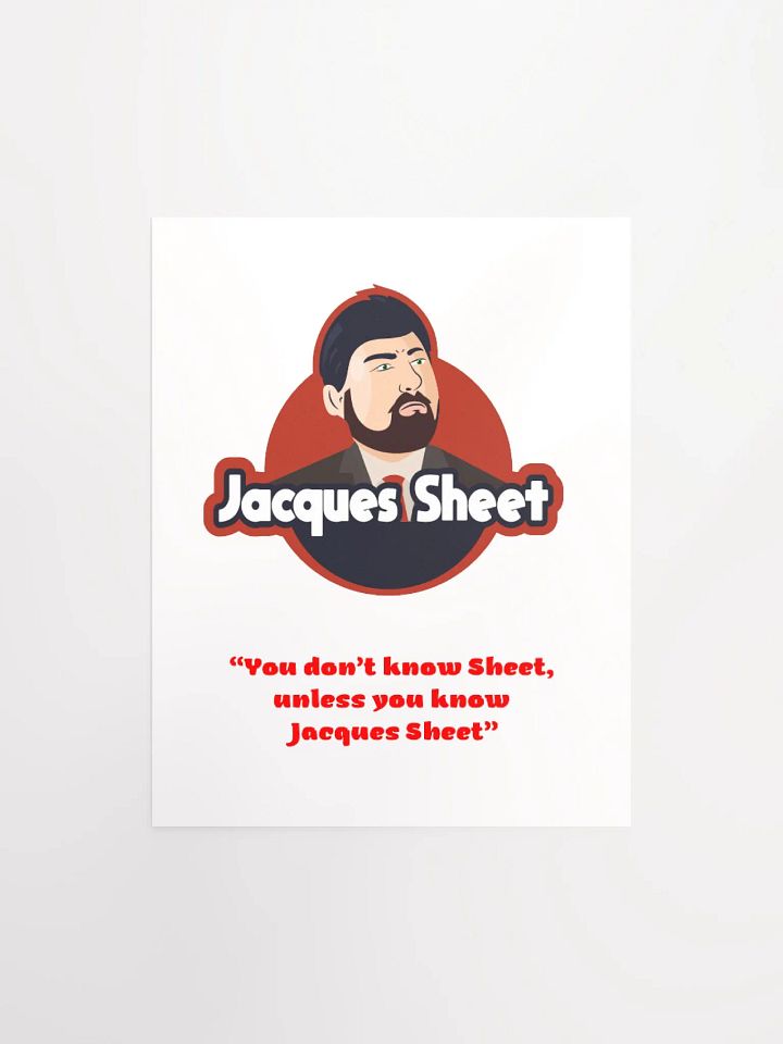 Jacques Sheet Poster product image (1)