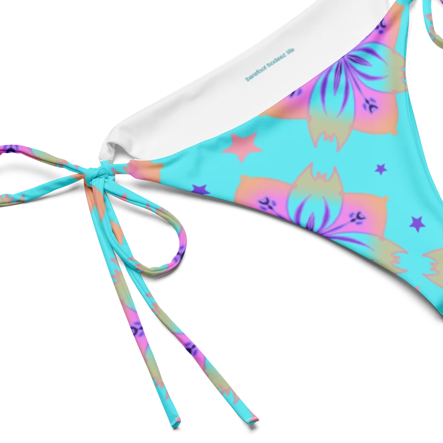 Pretty Pastel Bow Pattern String Bikini Bottom product image (4)