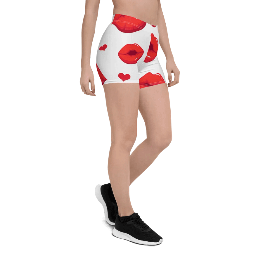 Luscious Lips All-Over Print Shorts product image (7)