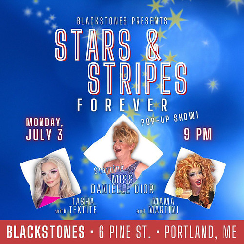 Come kick off the 4th with us at @blackstones207 this coming Monday! 🎆🎇