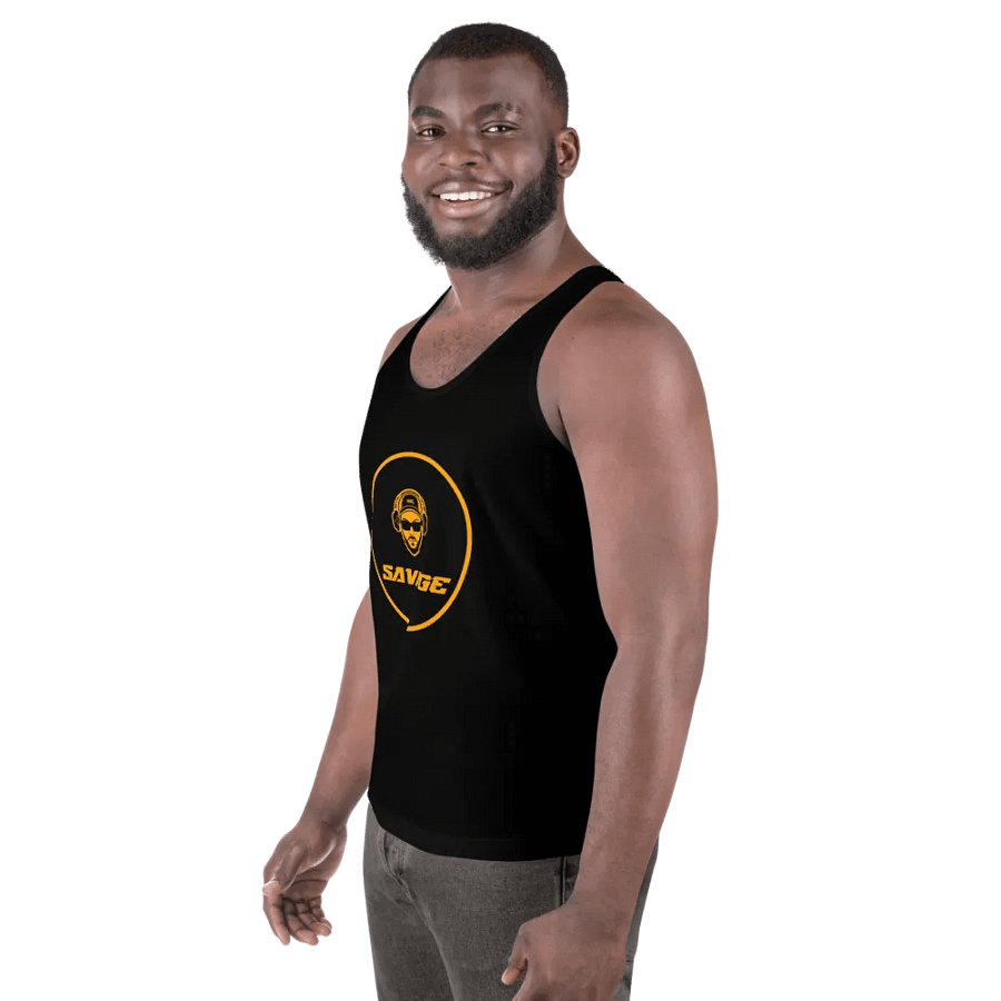 Savage Tank Tee (Gold) product image (6)