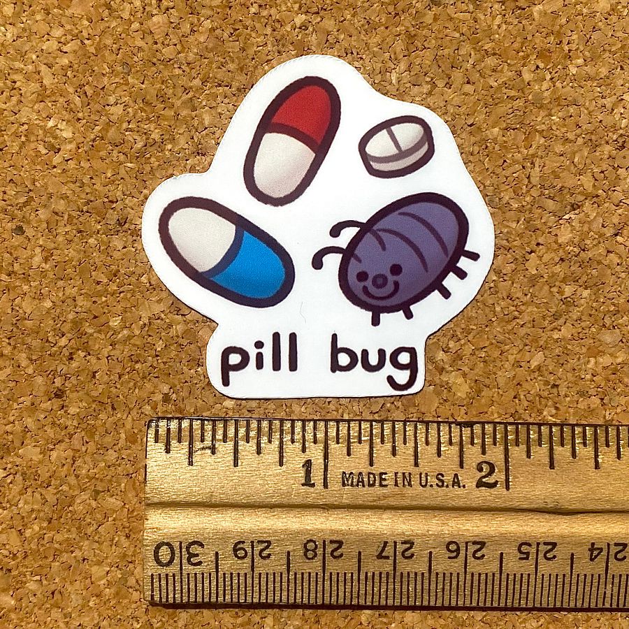Pill Bug Sticker product image (3)