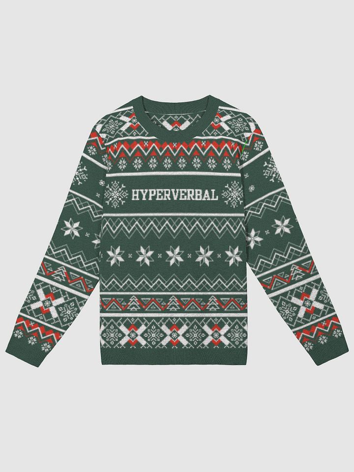 HYPERVERBAL (holiday sweater 1) knitwear classic crewneck product image (2)