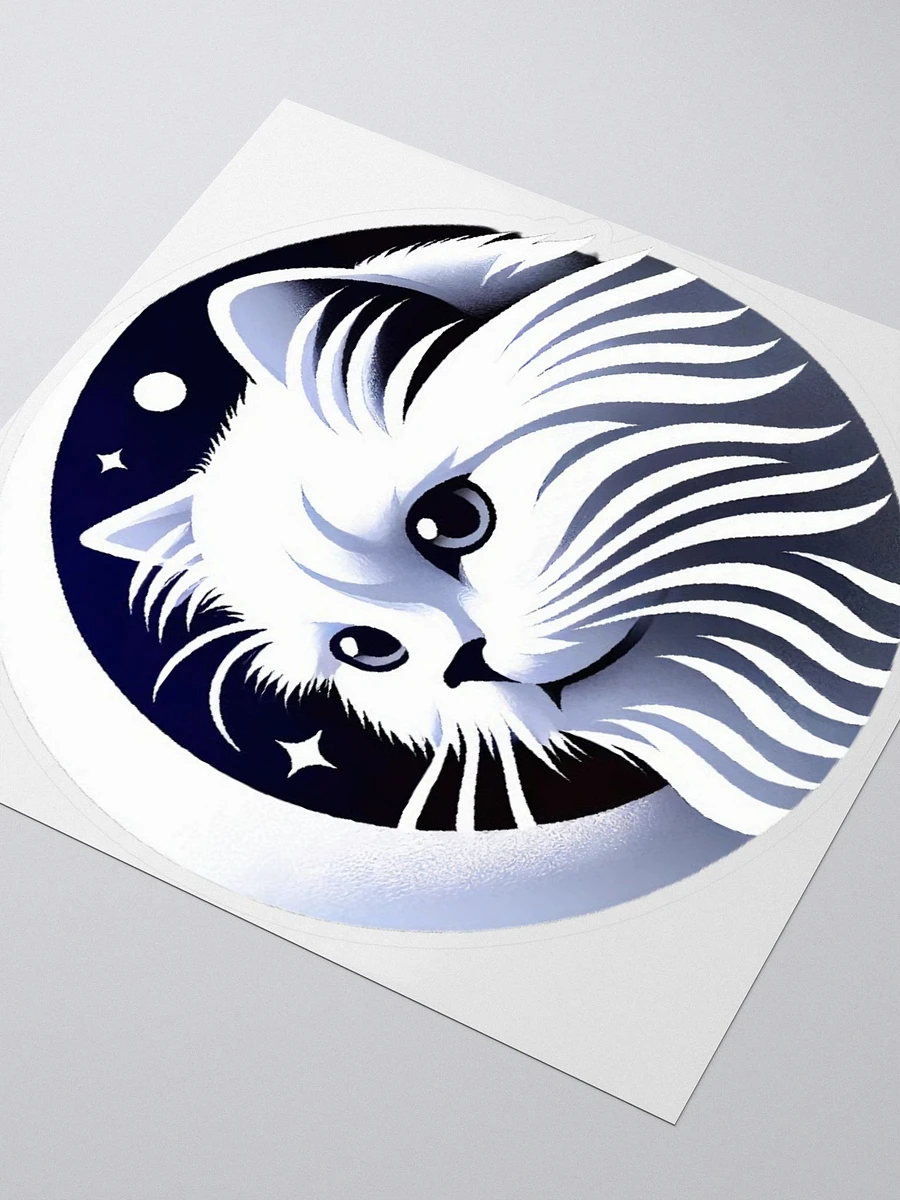 Kiss Cut Stickers: Cat Cognition Logo product image (3)