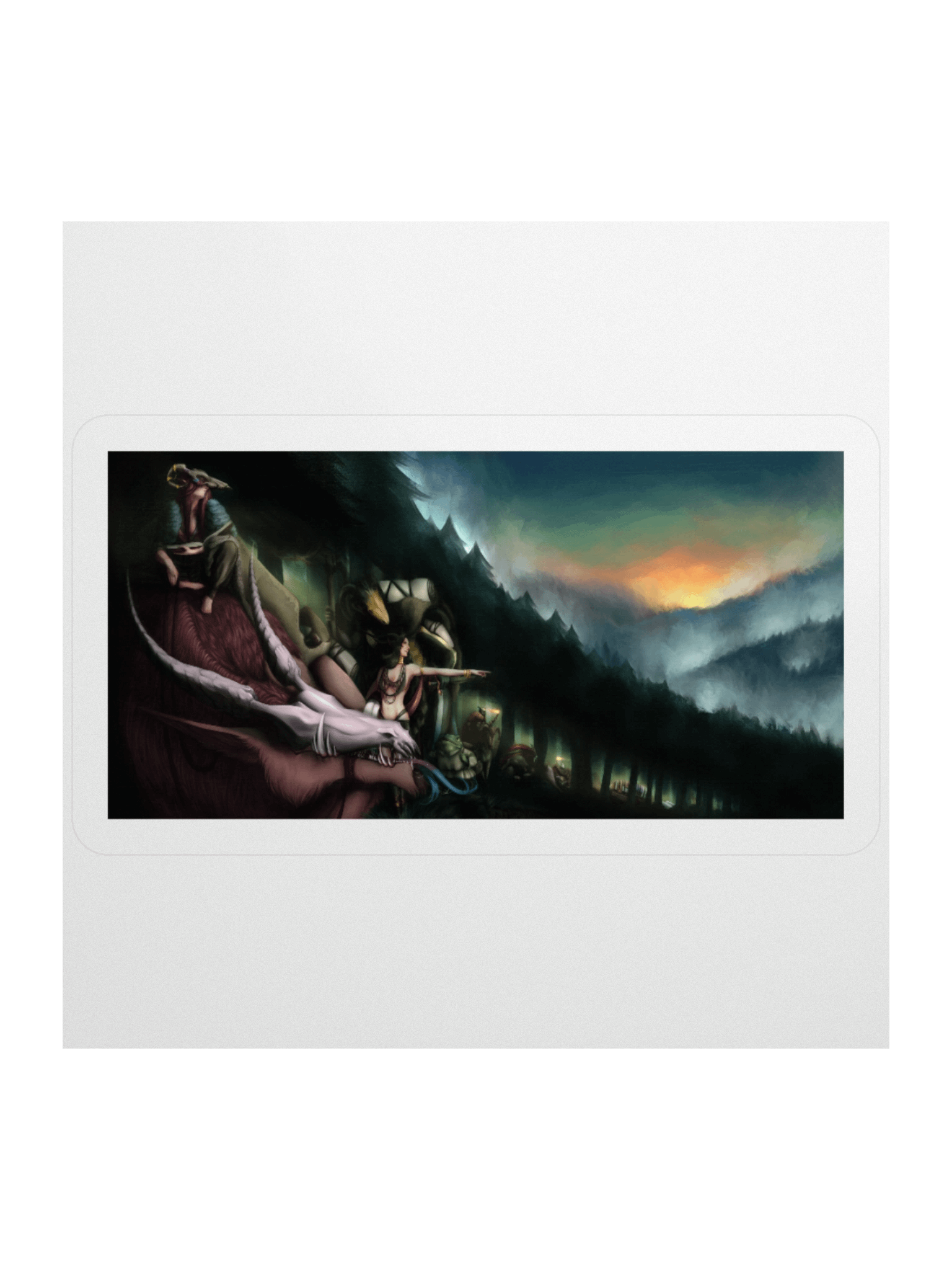 The Last Sunset - sticker product image (3)
