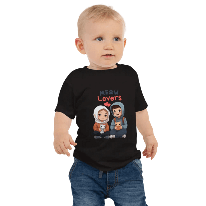 MEOW Lovers Baby Tee product image (1)