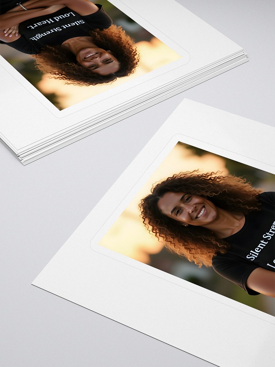 Silent Strength. Loud Heart Stickers product image (4)