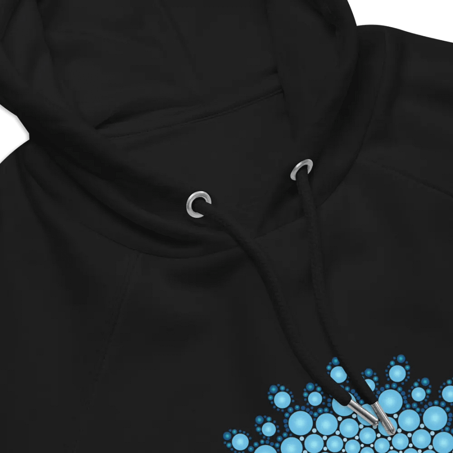 Blue Dot Mandala Unisex Eco Hoodie product image (3)