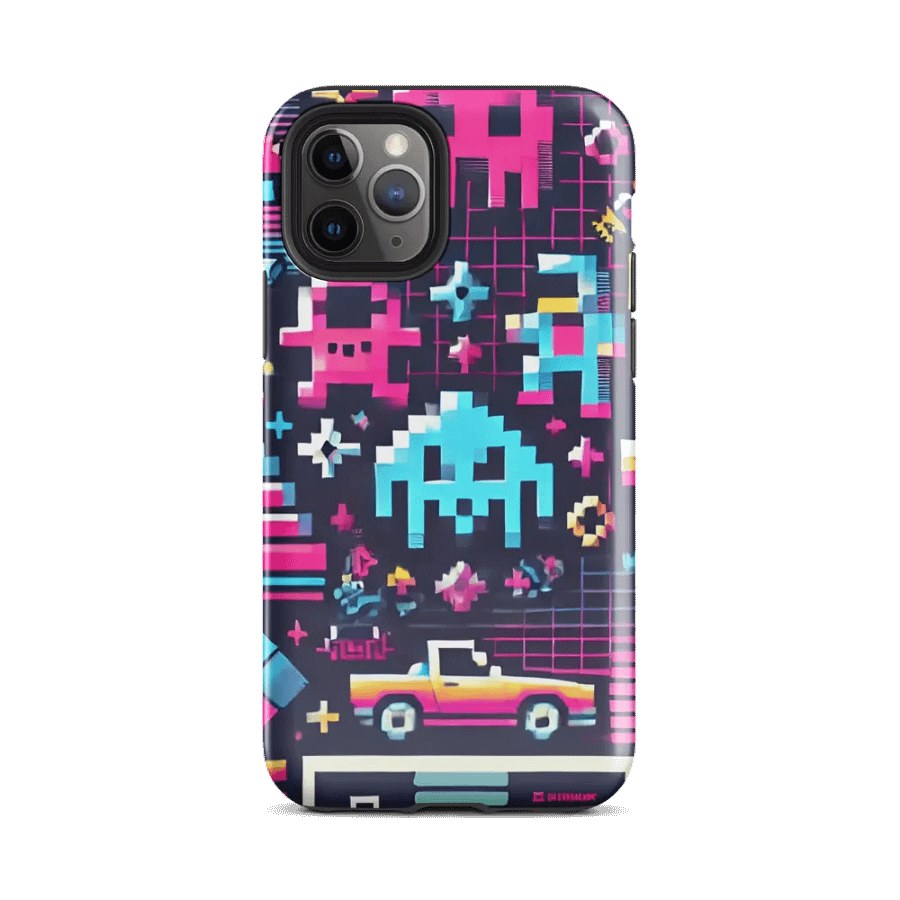 Retro Arcade iPhone Tough Case - Pixel Art Throwback Design product image (25)
