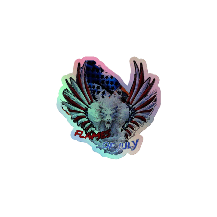 Flames Of July Sticker product image (1)