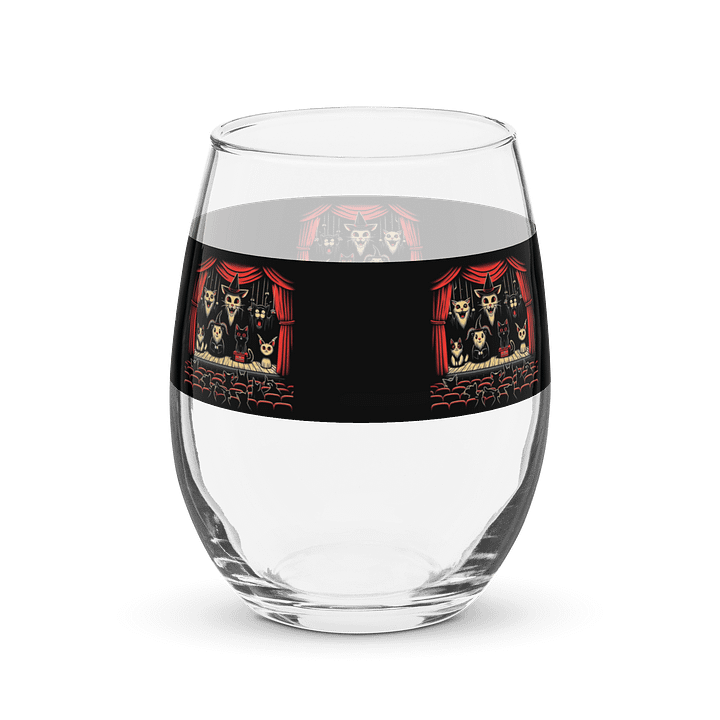 Haunted Theater Stemless Wine Glass product image (2)