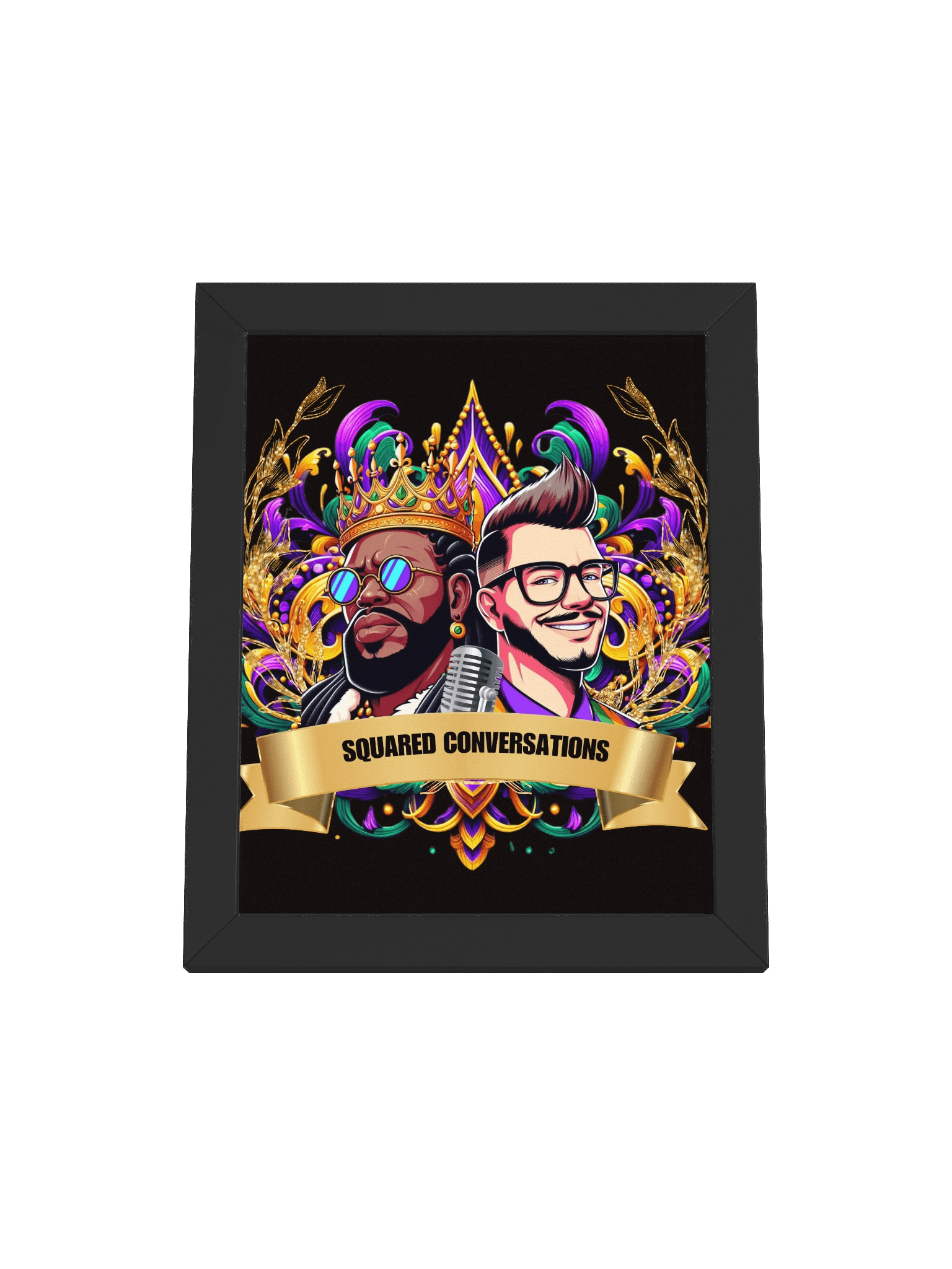 Squared Conversations Logo (Framed) product image (3)