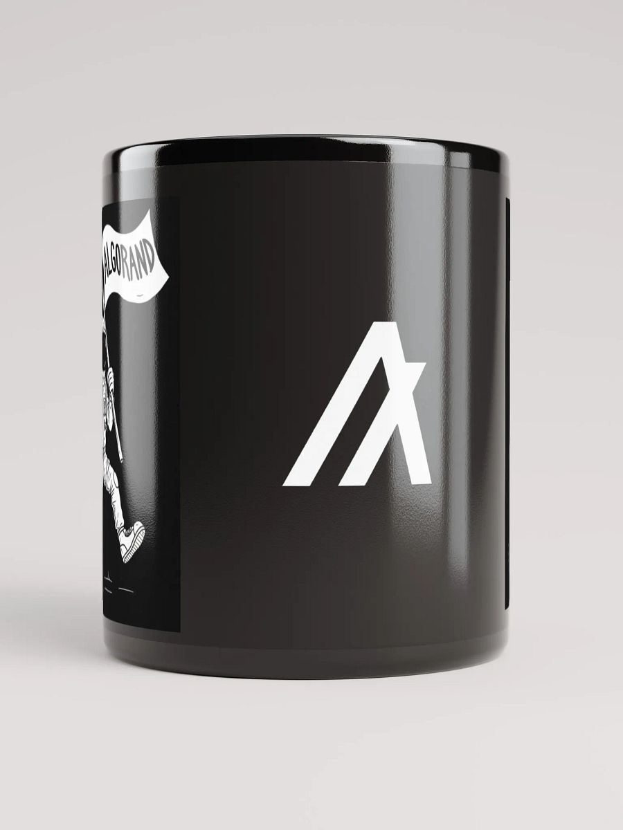 Algorand Moon Man Black Ceramic Coffee Cup product image (5)