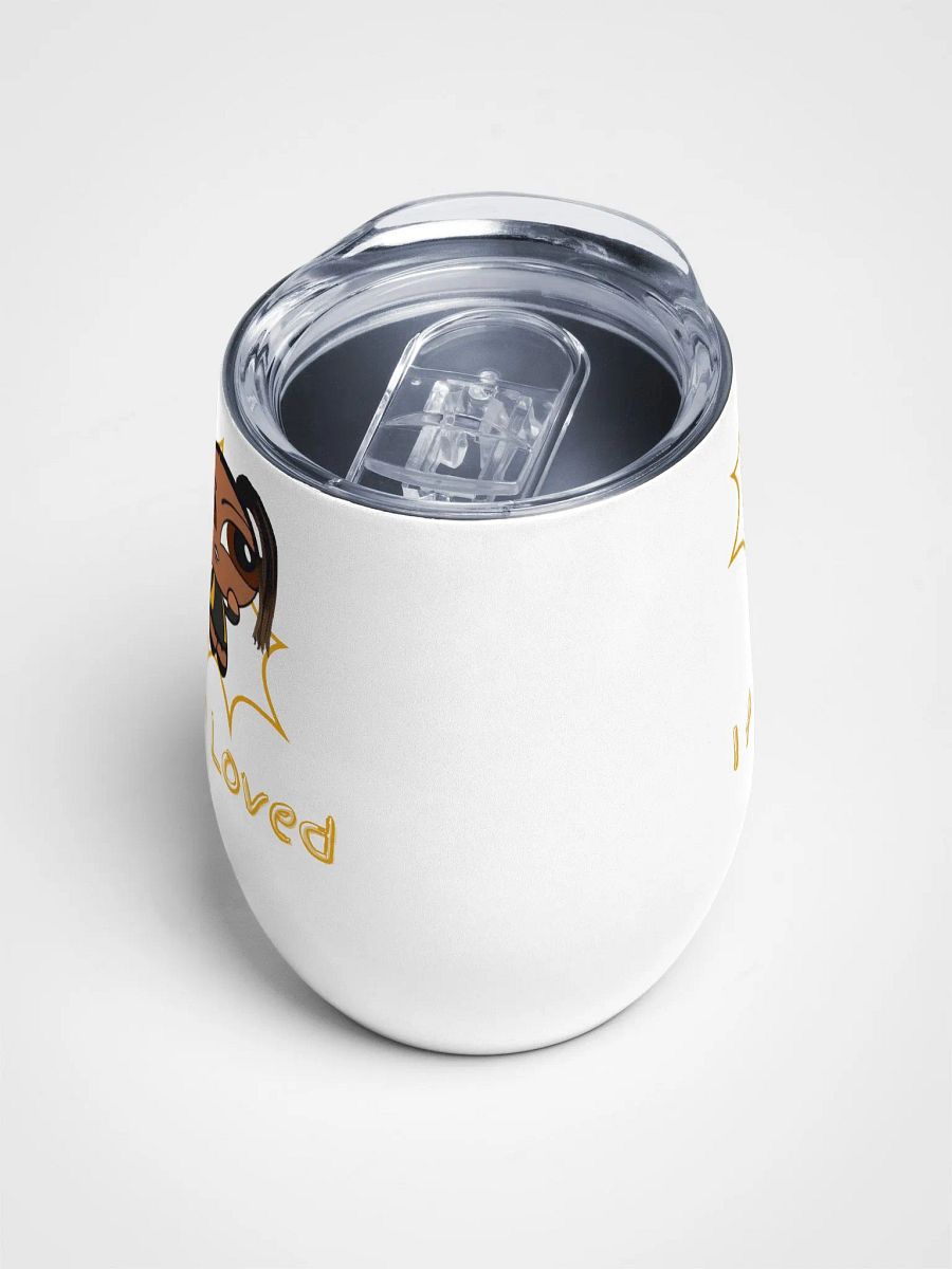 I Am Loved Wine Tumbler product image (4)