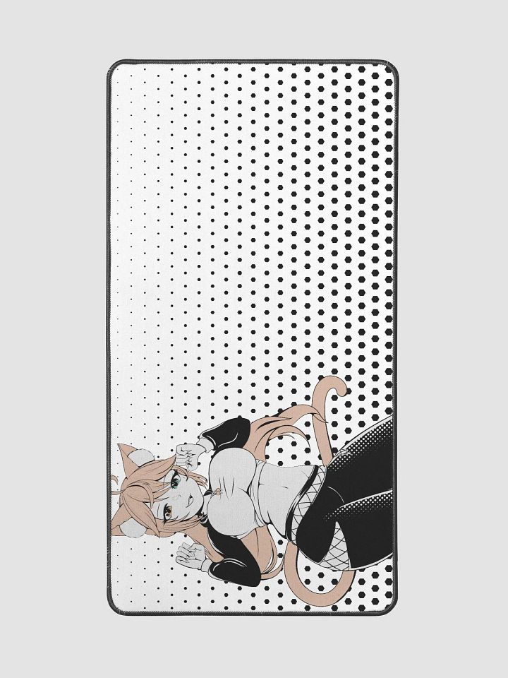 Screen Tone Peach Deskmat product image (2)