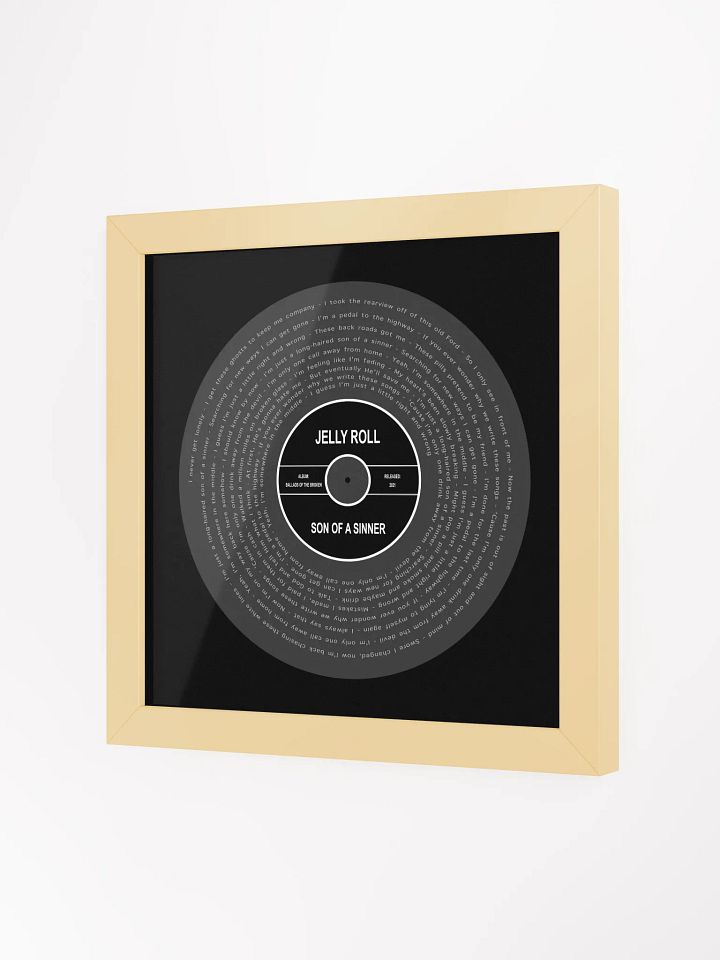 Jelly Roll - Son of a Sinner Vinyl Poster product image (21)