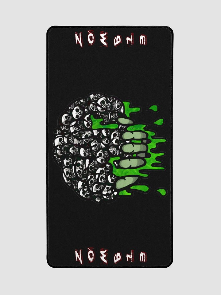 Skull Brain Slime Desk Mat product image (2)