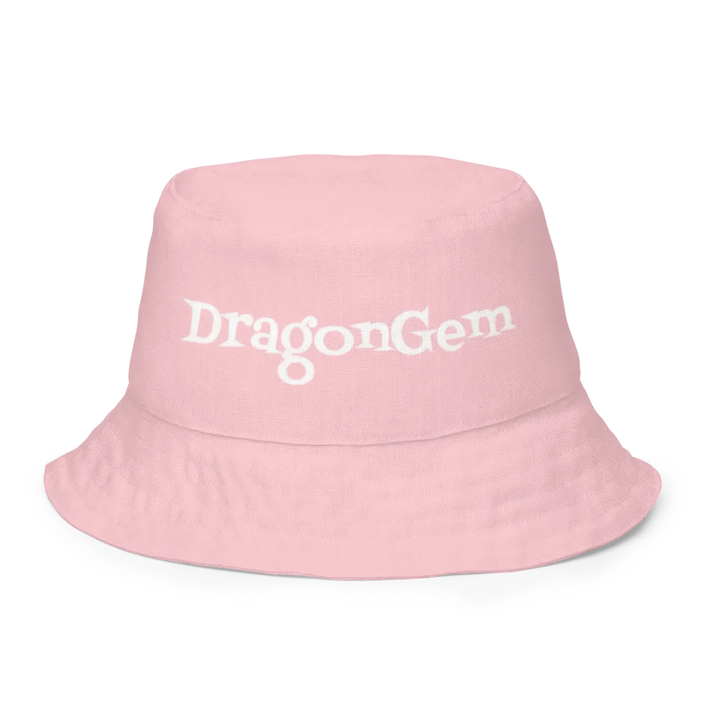 DragonGem Pink Reversible Bucket Hat product image (6)