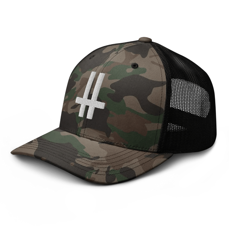 Classic Logo Camo Trucker Hat