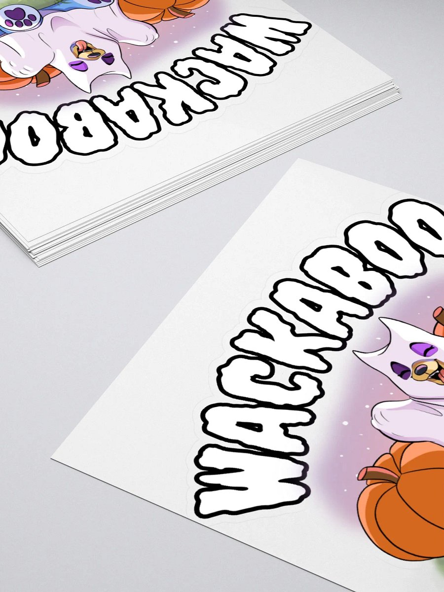 WackaBoo sticker (Scary style) product image (4)