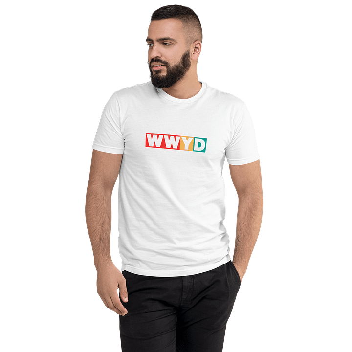 WWYD WHITE T-SHIRT 100% COTTON product image (1)