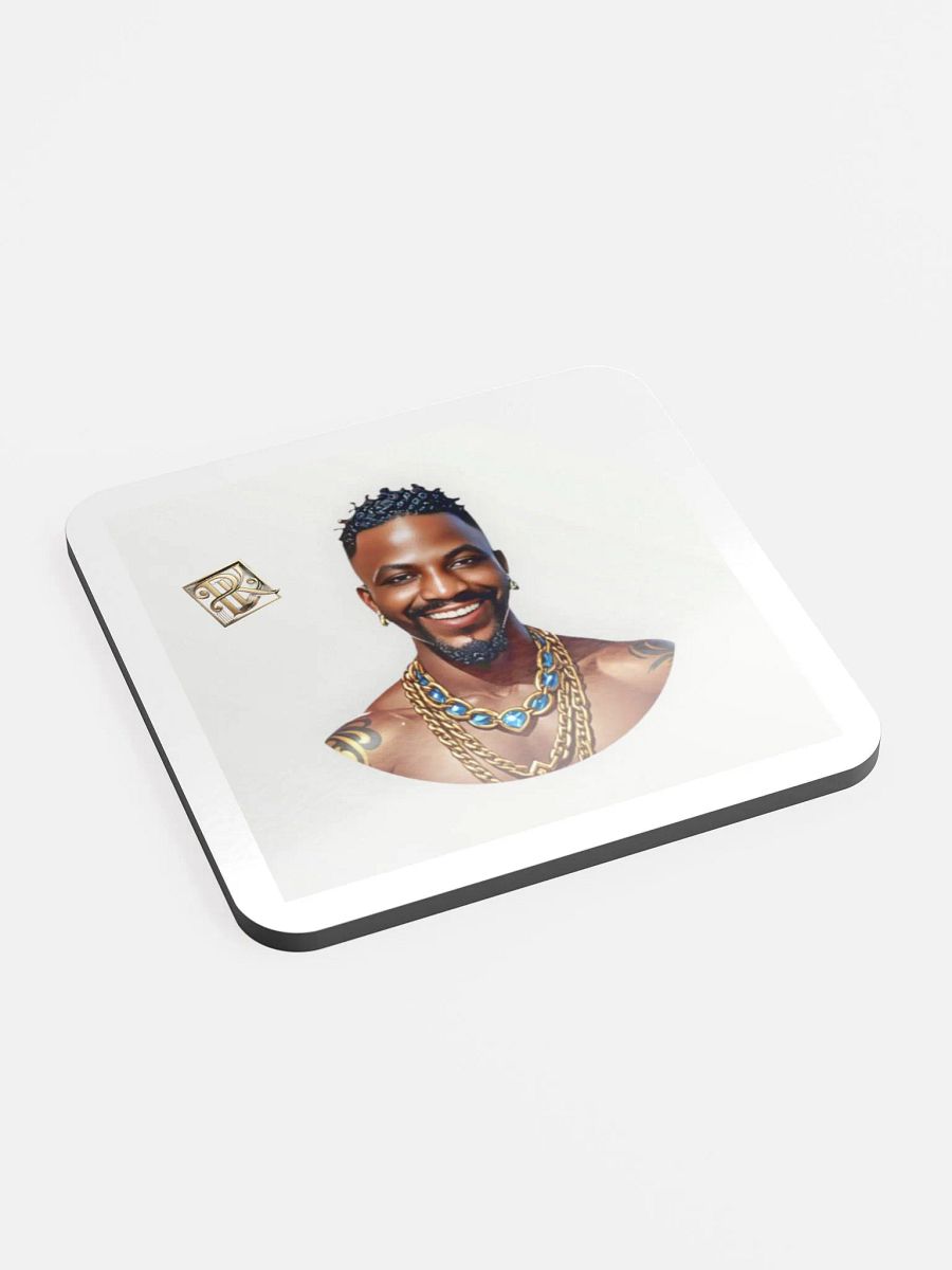 Smiling Gold Chains Coaster Set p k logo product image (2)