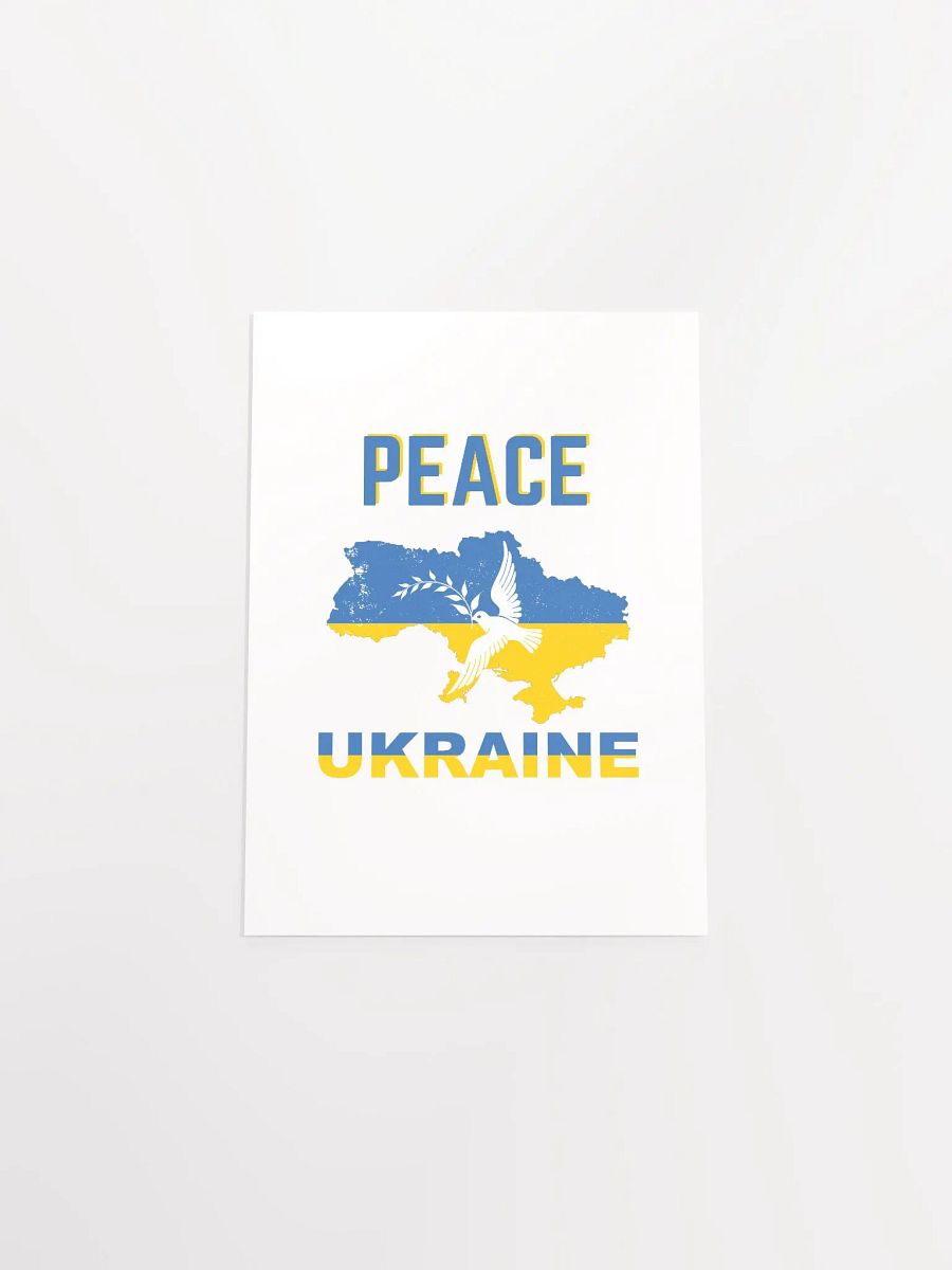 Ukrainian Peace Dove Poster product image (4)