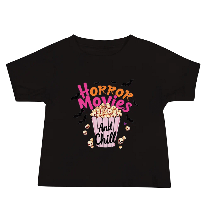 Horror Movies And Chill Baby Tee product image (2)
