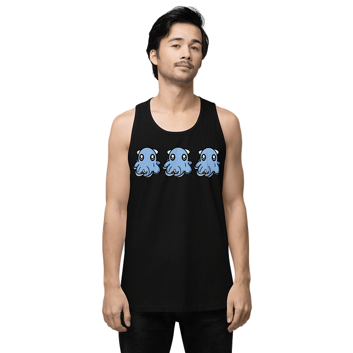 Triple Blue Tank Top product image (1)