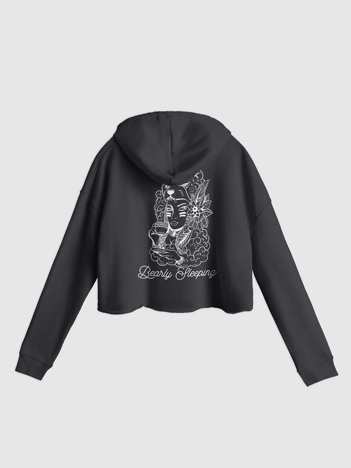 Bearly Sleeping Crop Hoodie product image (6)