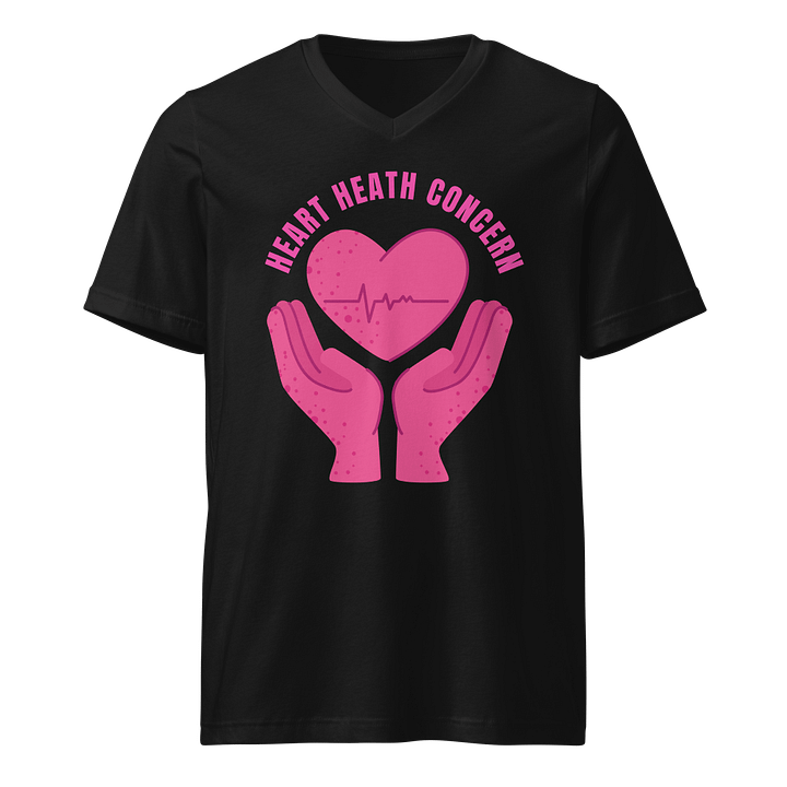 Heartbeat Love V-Neck Tee product image (1)