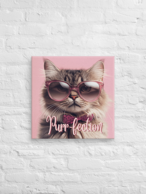 Purr-fection: Canvas Print product image (2)