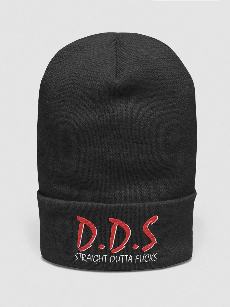 DDS Straight Outta Fucks Beanie product image (1)