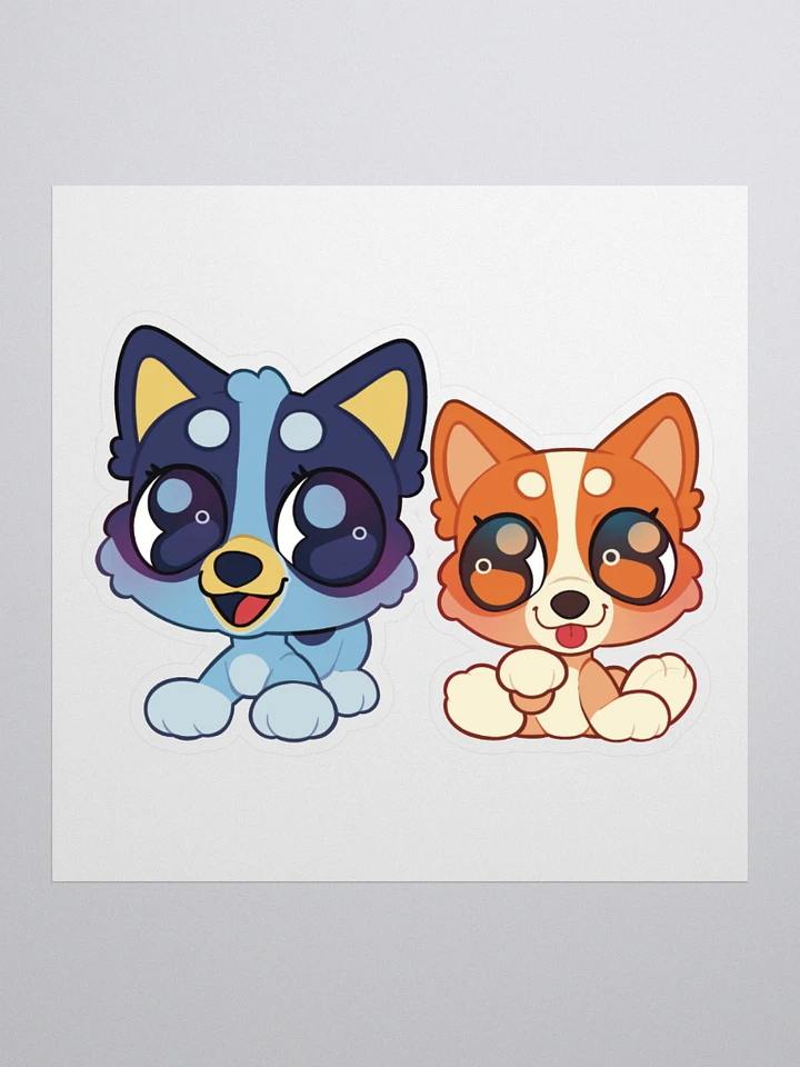 Bluey Pet Shop | 3.5 Inch Sticker product image (1)